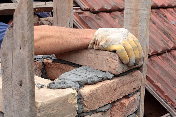 stone chimney   